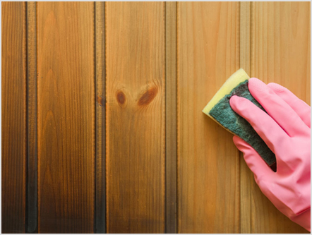 I painted my carpet black — people say it looks 'smoke damaged